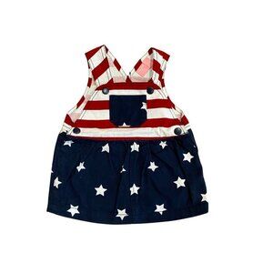 Children's Place 4th of July Jumper Dress - 0-3 months - New without tags!